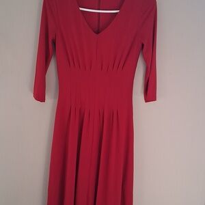 Hobbs London Red Dress Size 4